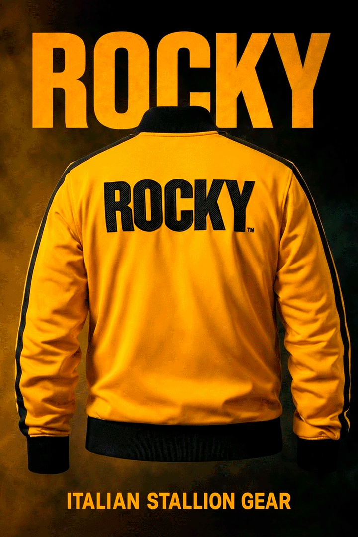 Chamarra Rocky 3 Amarilla