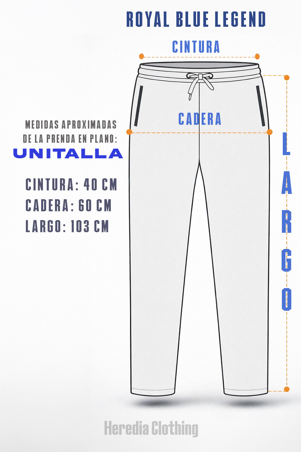 Pants Royal Blue Legend