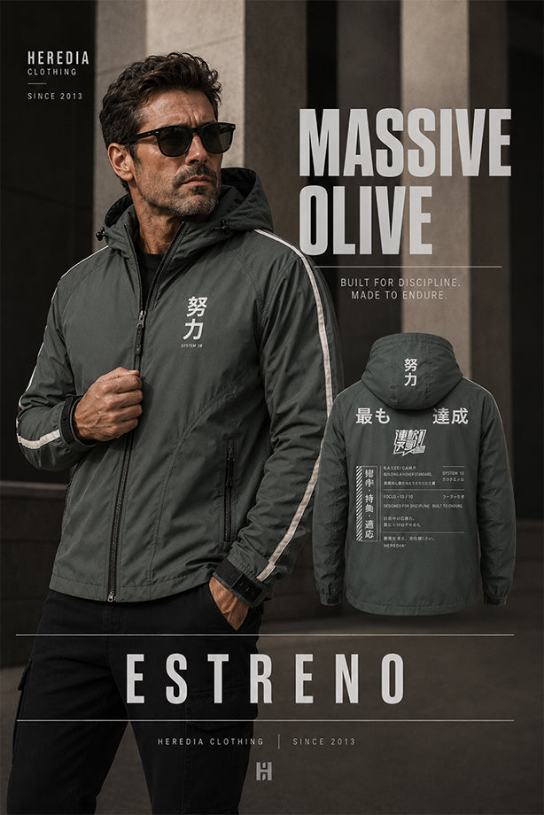 Chamarra Massive Olive