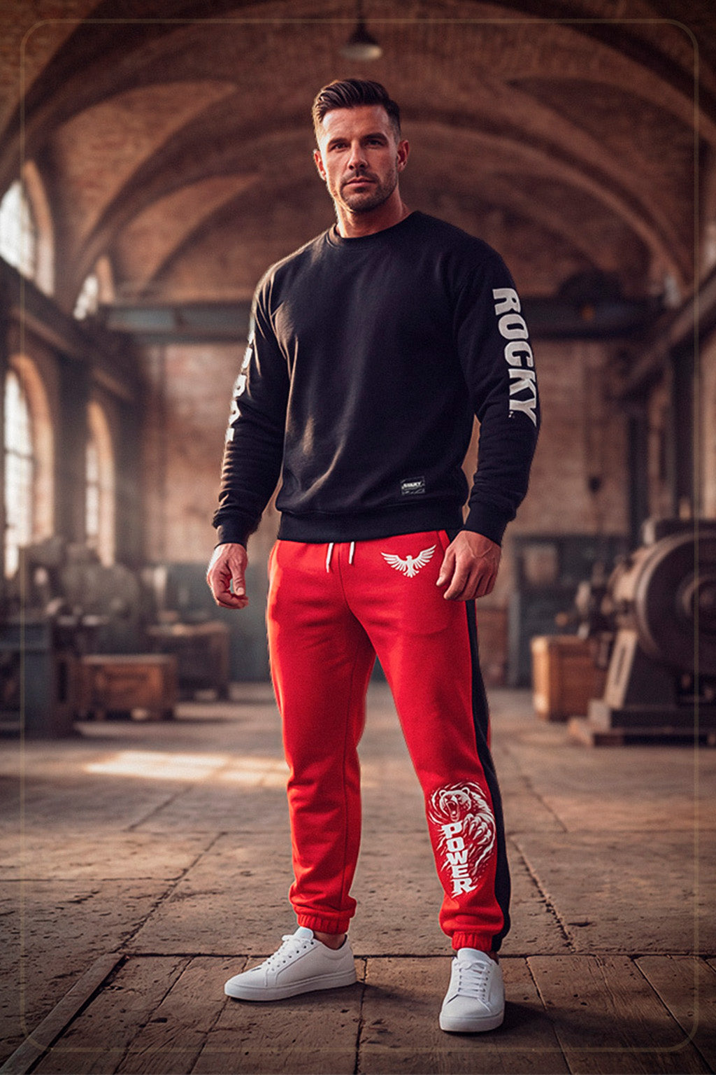 Pants Jogger Power Beast Red Edition