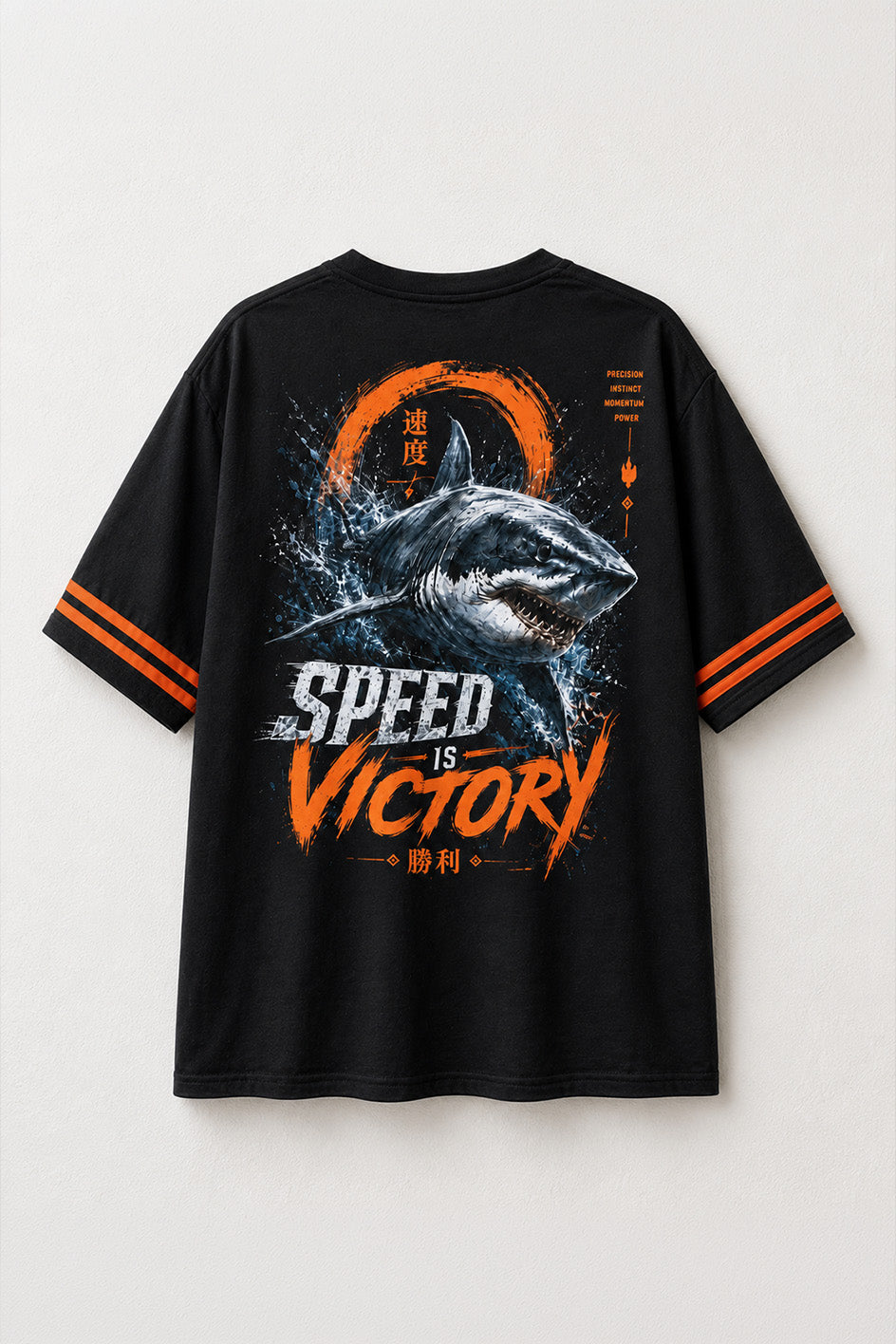 Playera Shark Oversize