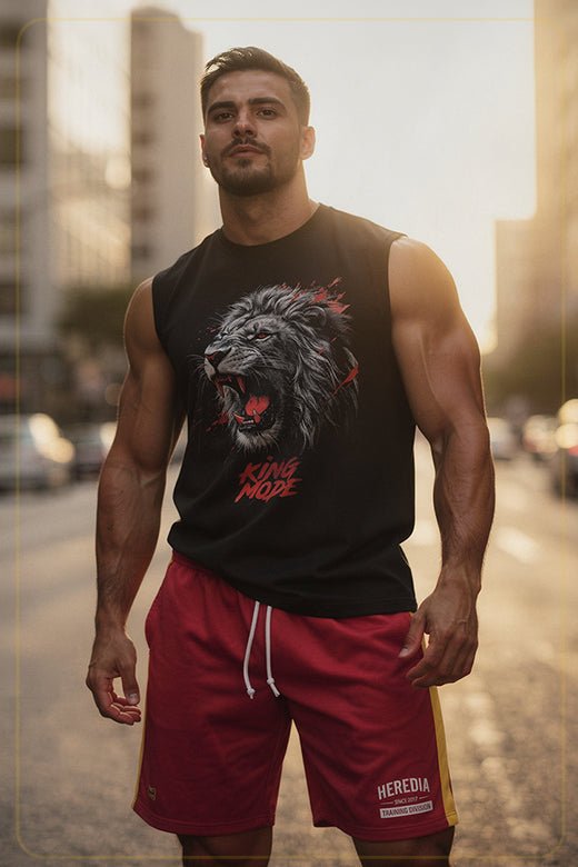 Short Training Division Rojo/Amarillo - Heredia Clothing