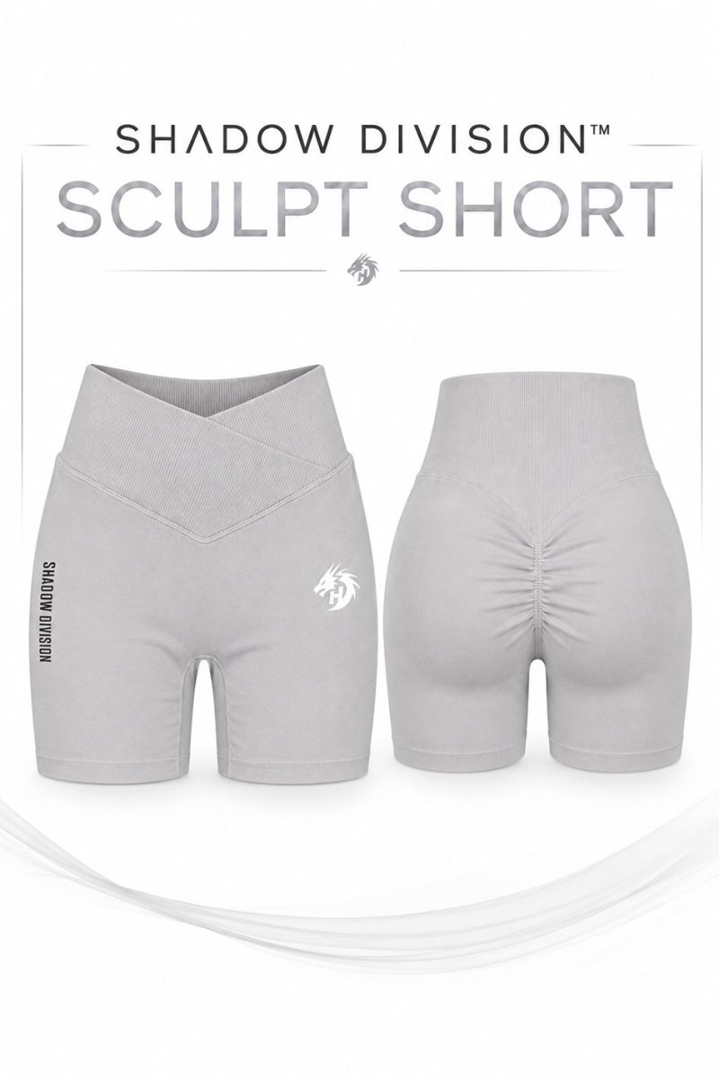 Short V Waist Gris - Heredia Clothing