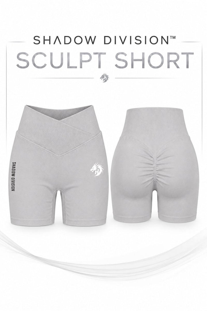 Short V Waist Gris - Heredia Clothing