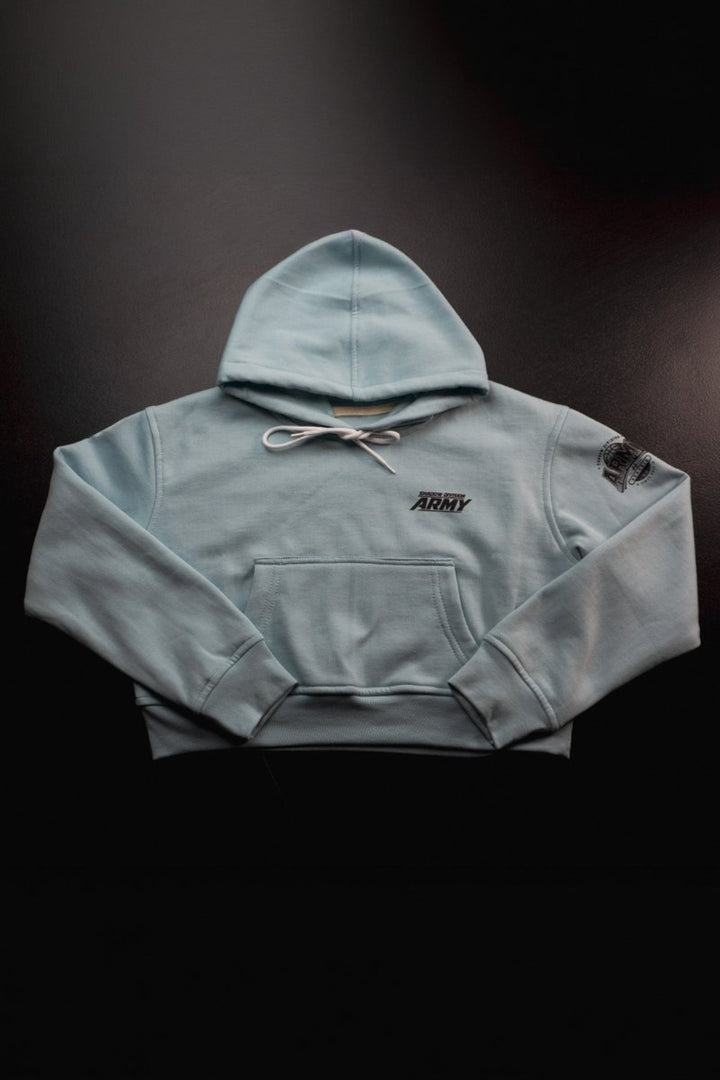 Sudadera Cropped Shadow Division Blue - Heredia Clothing