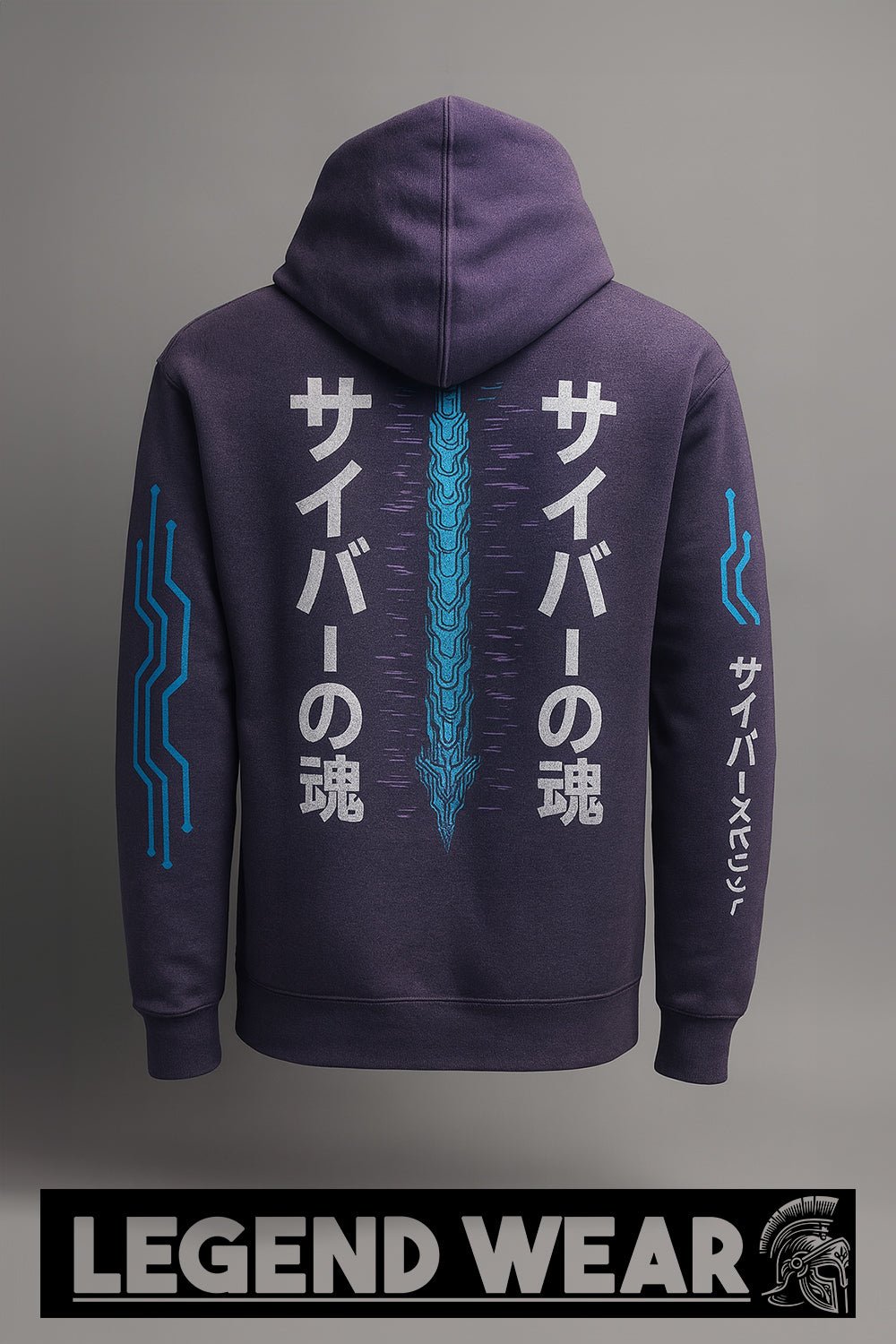 Sudadera Cyber Oni - Heredia Clothing