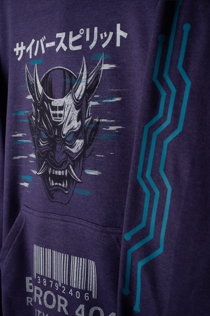 Sudadera Cyber Oni - Heredia Clothing