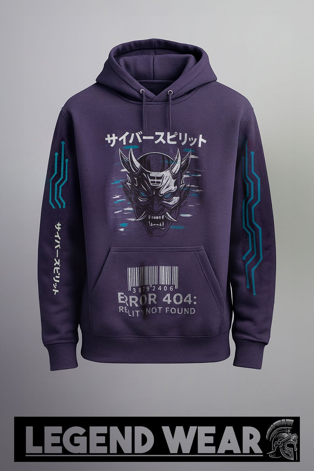 Sudadera Cyber Oni - Heredia Clothing