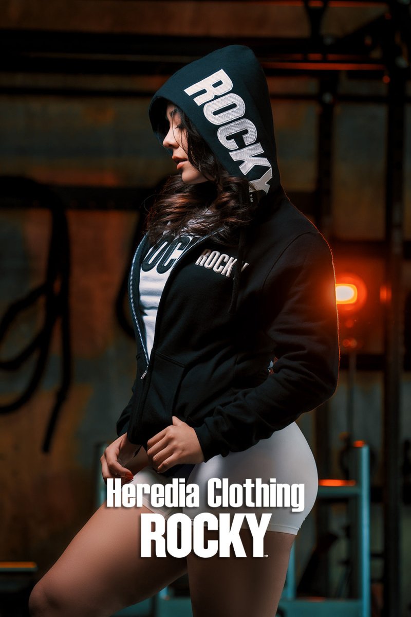 Sudadera Rocky Clasica Negra - Heredia Clothing
