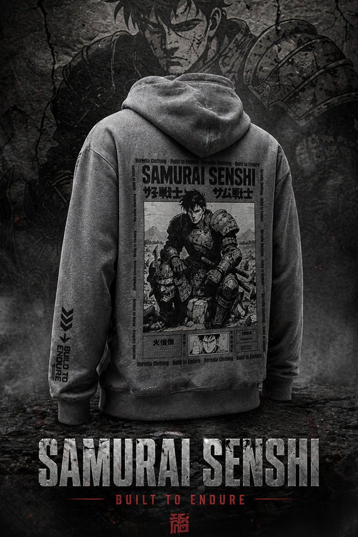 Sudadera Samurai Senshi - Heredia Clothing