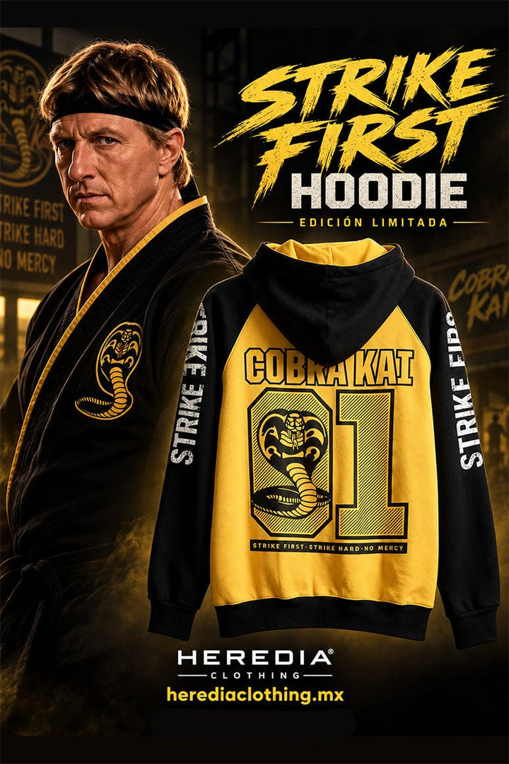 Sudadera Strike First - Heredia Clothing
