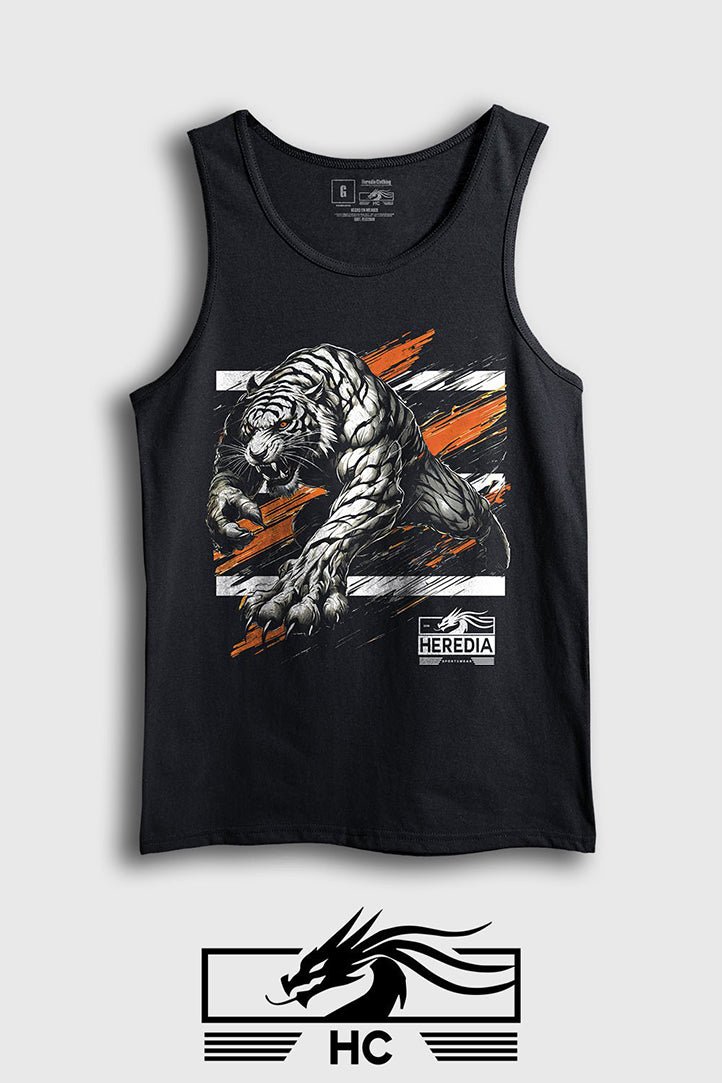 Tank Top Tigre Blanco - Heredia Clothing