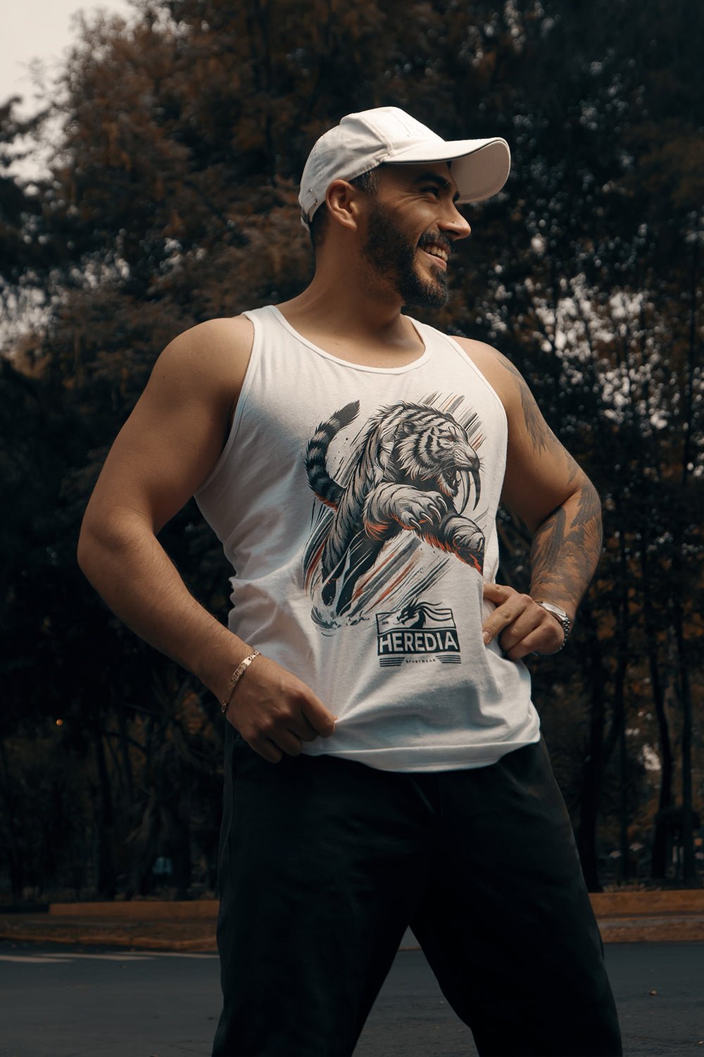 Tank Top Tigre Dientes de Sable - Heredia Clothing