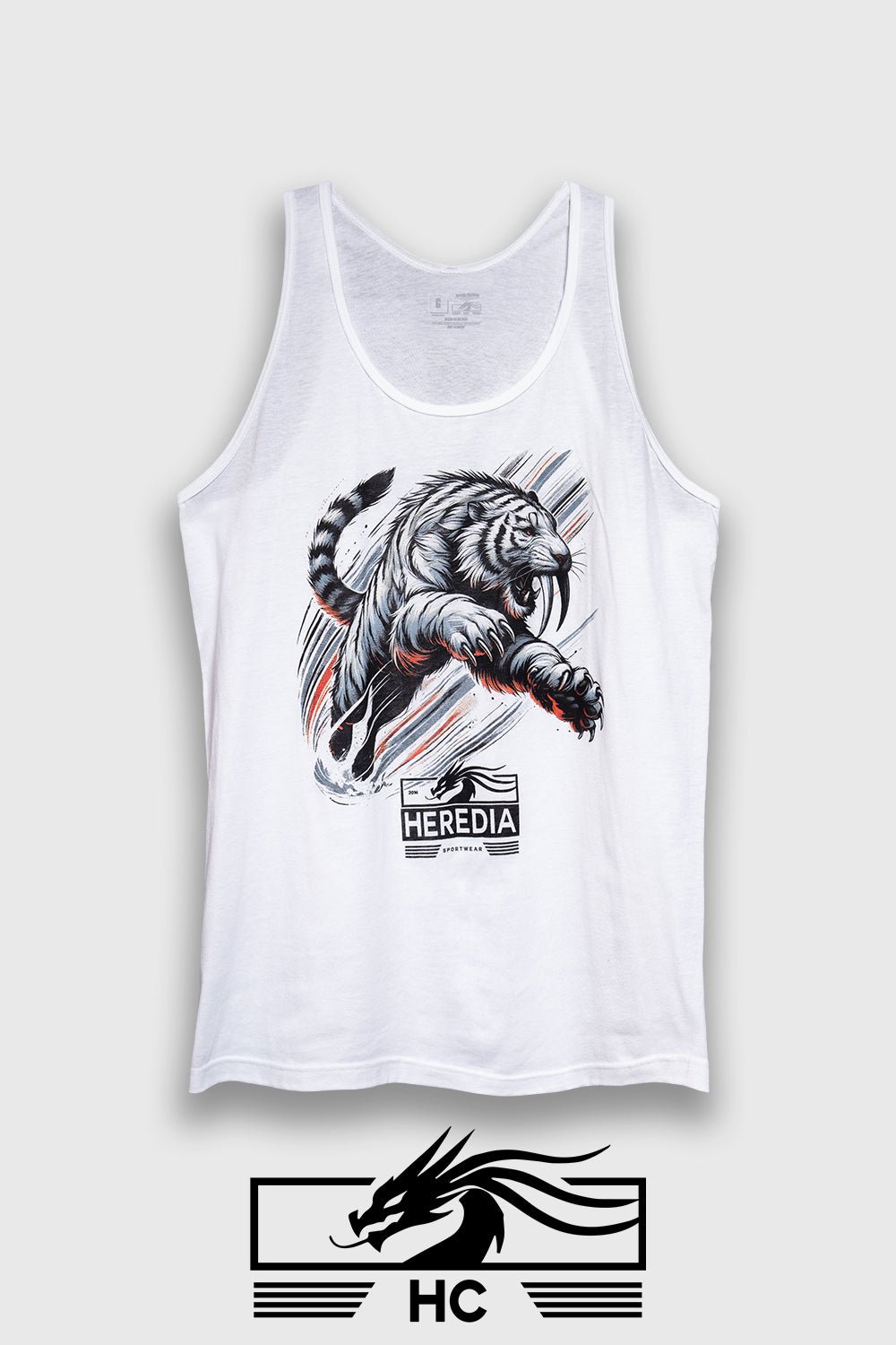 Tank Top Tigre Dientes de Sable - Heredia Clothing