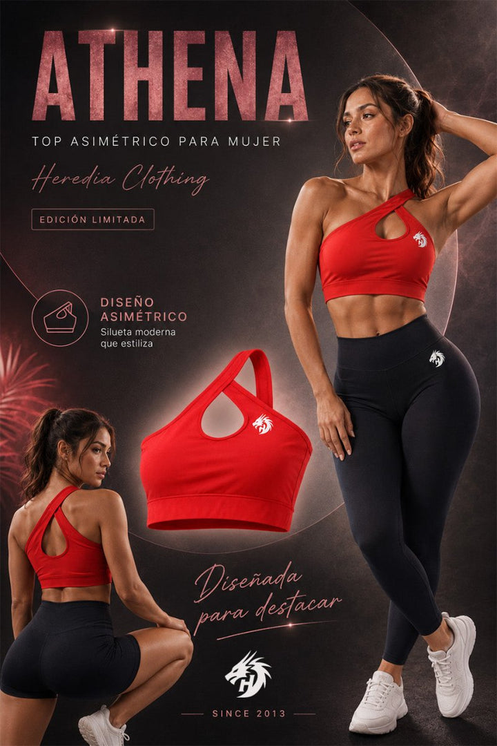 Top Deportivo Asimetrico Athena - Heredia Clothing