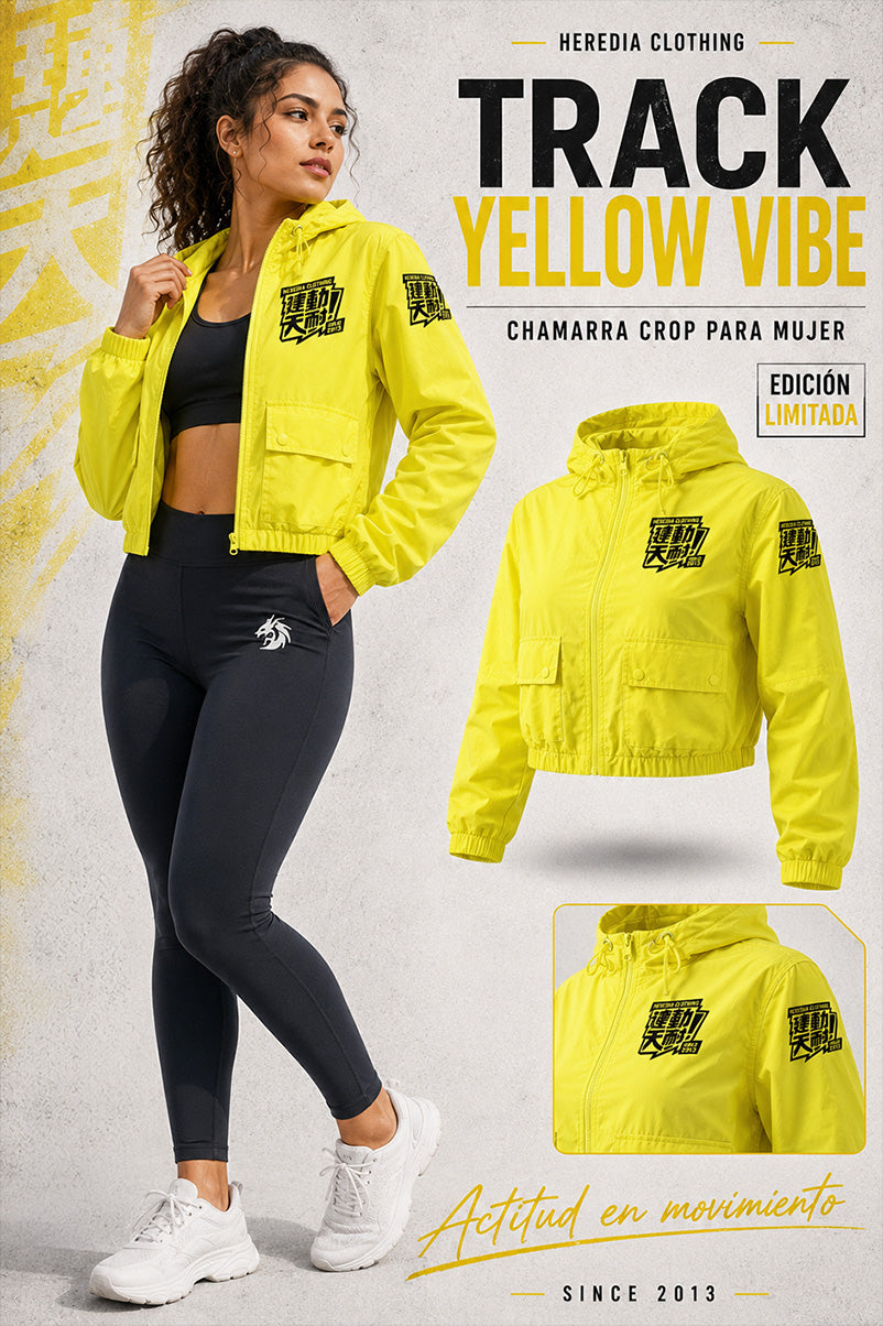 Chamarra Track Neon Vibe