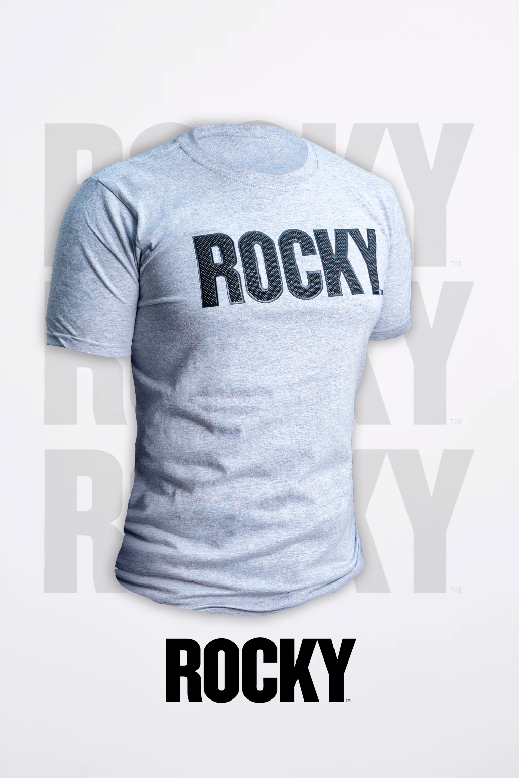 Playera Rocky Gris